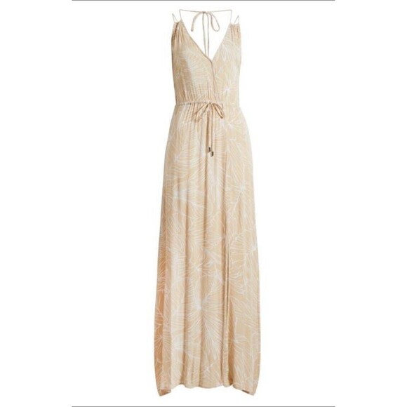 Elan Tropical Cover-Up Maxi Dress Size M Boho Resortwear Vacation NWOT $68 MSRP - Picture 1 of 10